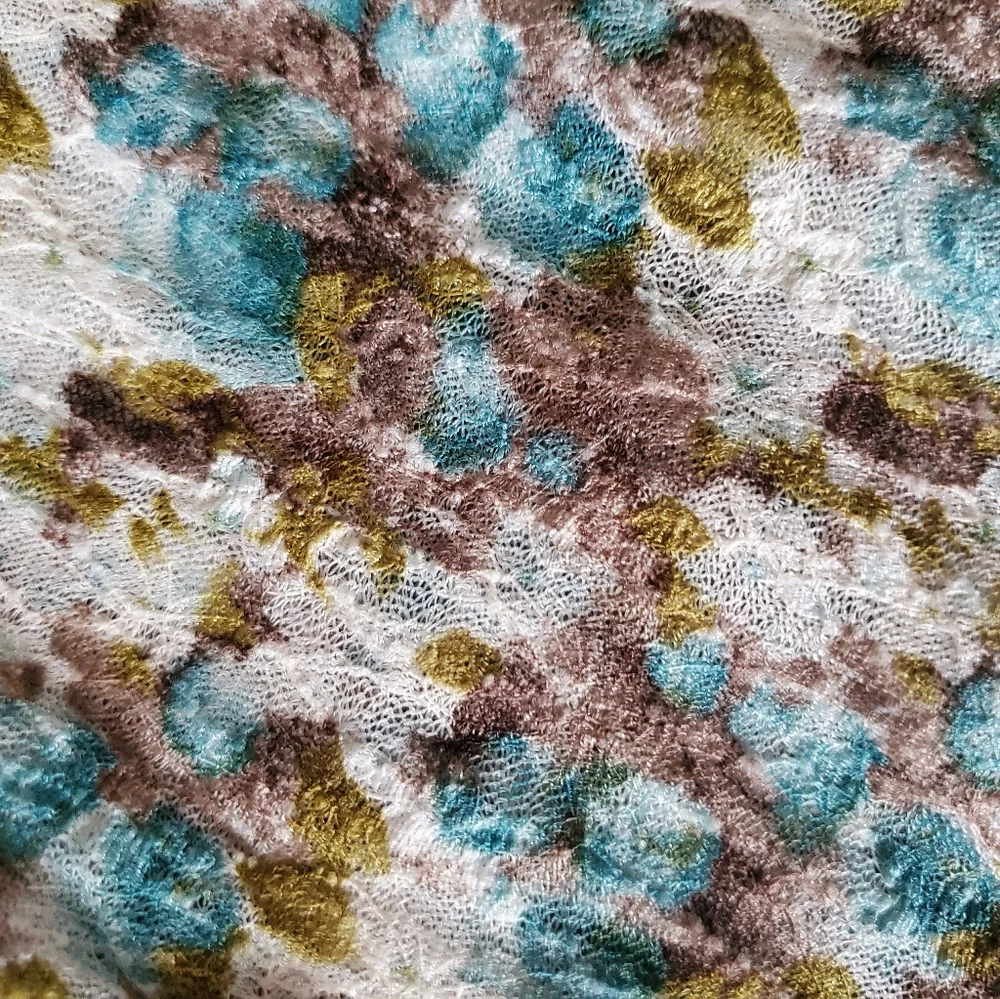 BKE pretty lace long sleeve floral top size s/m - Picture 4 of 4